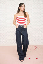 CT 2819 - Strapless Crochet Tube Top