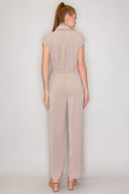 JS 128 - Elastic Wide Leg Jumpsuit