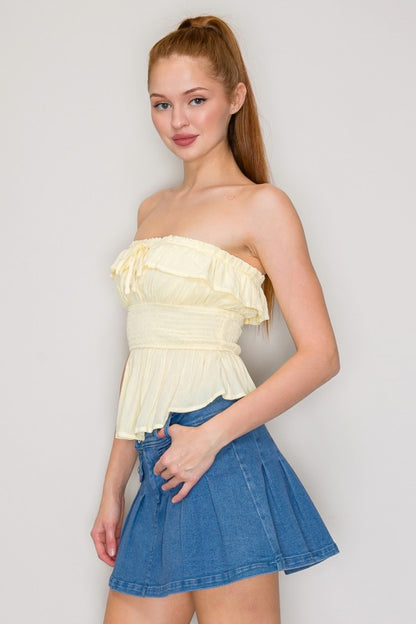 DT 1861 - Smock Waist Bandeau