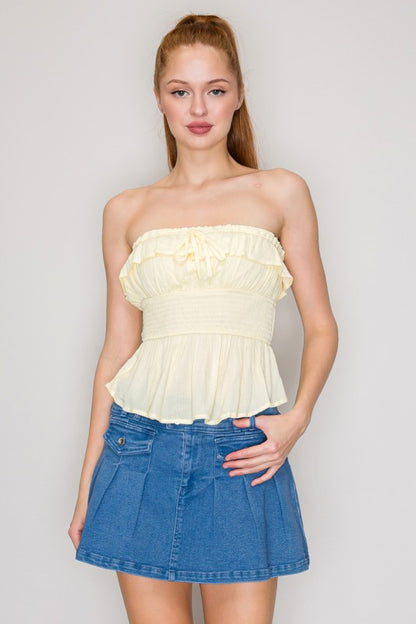 DT 1861 - Smock Waist Bandeau