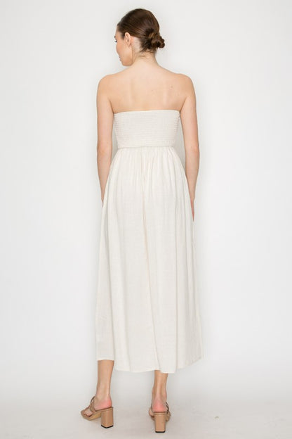 DD 1394 - Empire Waist Midi Dress