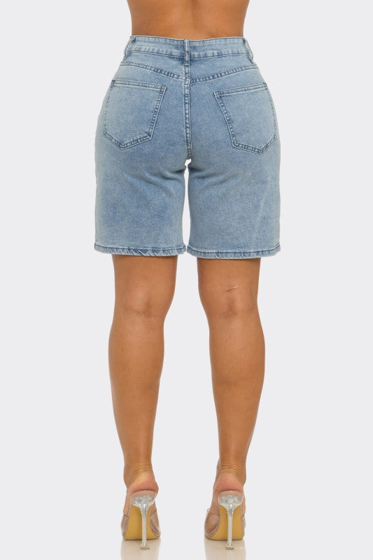 SHT 183 - Bermuda Denim Shorts