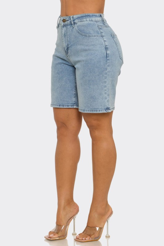 SHT 183 - Bermuda Denim Shorts