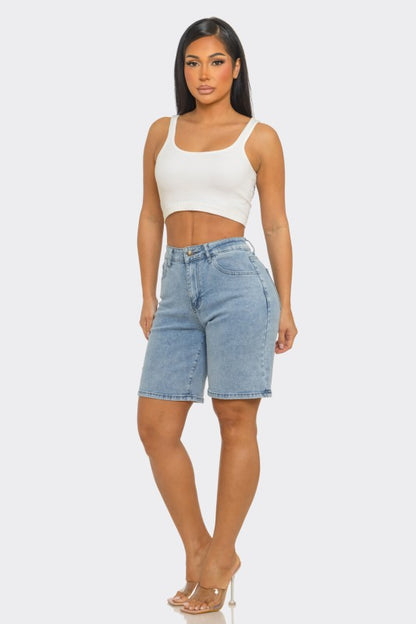 SHT 183 - Bermuda Denim Shorts