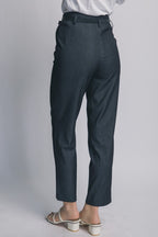 P 815 - Belted Cropped Trousers