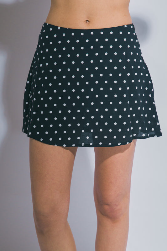 SKT 1055 - Polka Dot Mini Skort