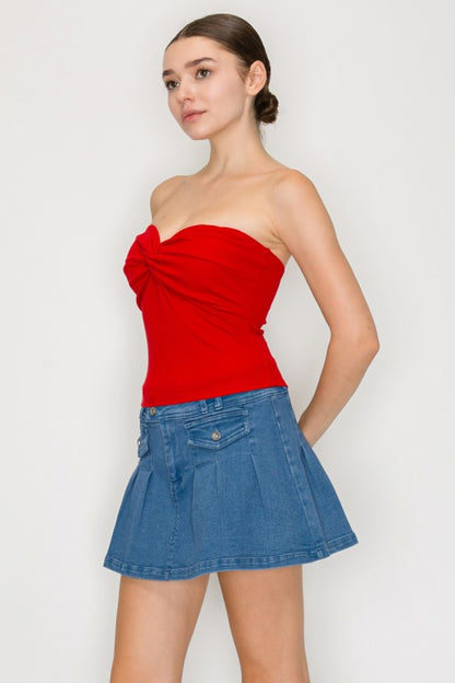 CT 2805 - Twist Front Tube Top