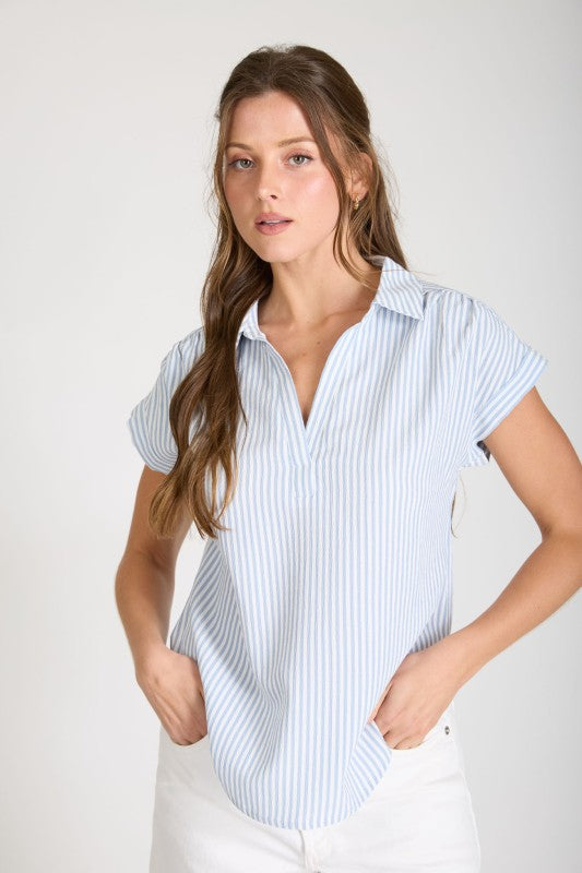 CT 2811 - Collared Cuff Sleeve Shirt