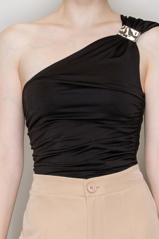 BS 011 - One Shoulder Bodysuit