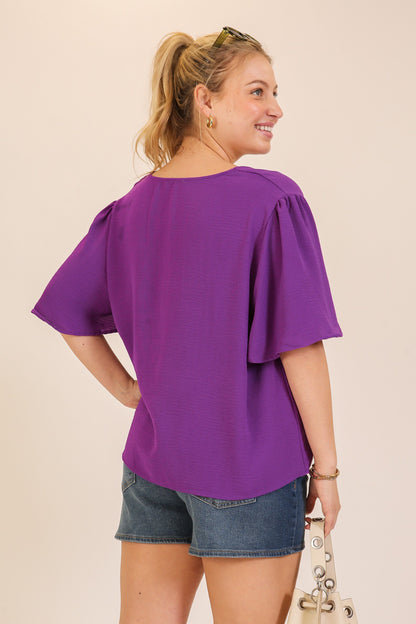 PS 016 - Front Tie Blouse