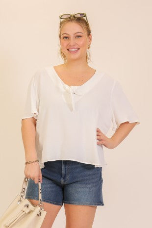 PS 016 - Front Tie Blouse