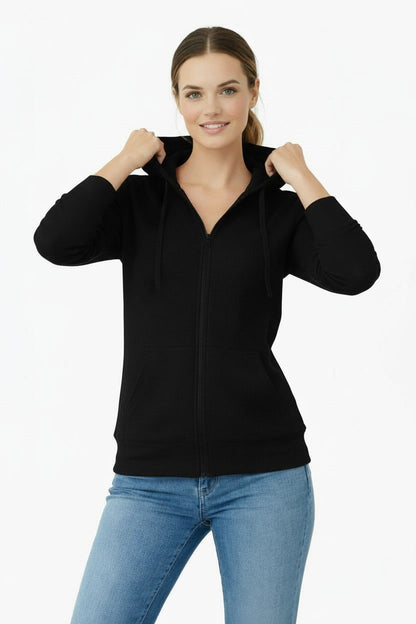 JCT 038 - Lightweight Zip-Up Hoodie Jacket