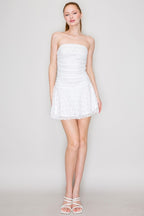 DD 1391 - Floral Lace Mini Dress