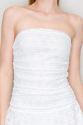 DD 1391 - Floral Lace Mini Dress