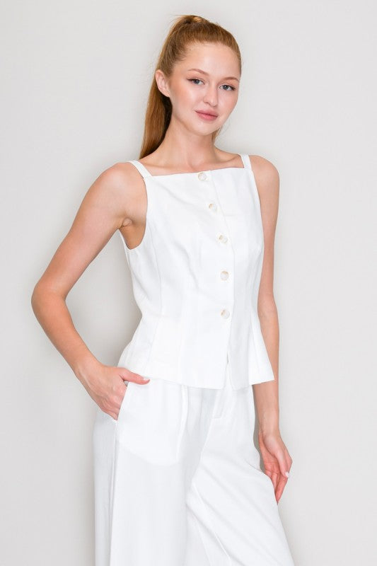 DT 1871 - Square Box Cut Vest