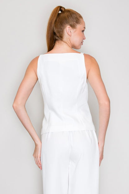 DT 1871 - Square Box Cut Vest