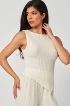 SET 112 - Plisse Sculptor Top