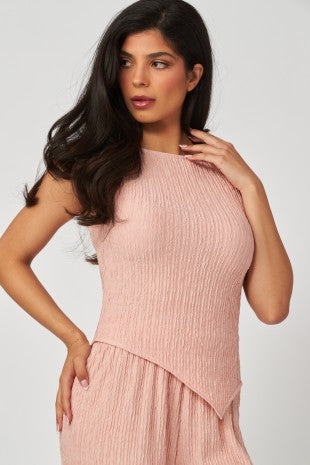 SET 112 - Plisse Sculptor Top