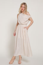 LD 641 - Asymmetrical A-Line Dress