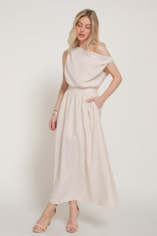 LD 641 - Asymmetrical A-Line Dress