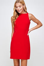 CD 3765 - Solid Shift Dress