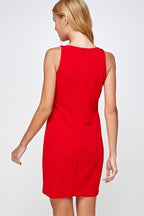 CD 3765 - Solid Shift Dress