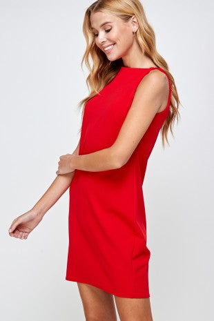 CD 3765 - Solid Shift Dress