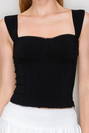 DT 1910 - Basque Corset Top