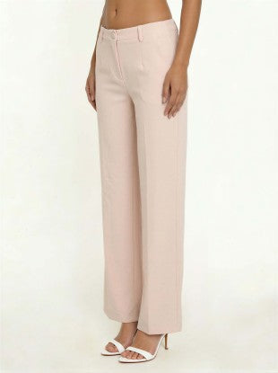 P 828 - High Waist Twill Pants