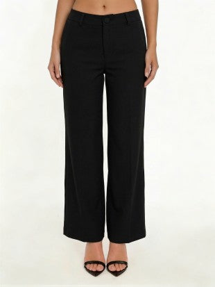 P 828 - High Waist Twill Pants