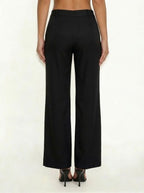 P 828 - High Waist Twill Pants