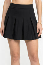 SKT 1056 - Pleated Mini Skort
