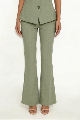 P 858 - Fit and Flare Trousers