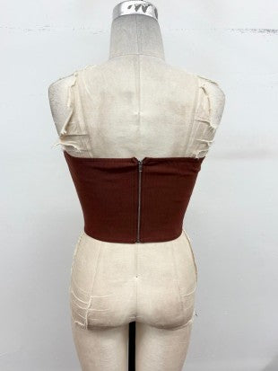 CT 2858 - Stretch Corset Tube Top