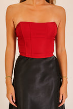 CT 2889 - Stretch Corset Tube Top