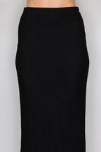 SET 089 - Crinkle Midi Skirt