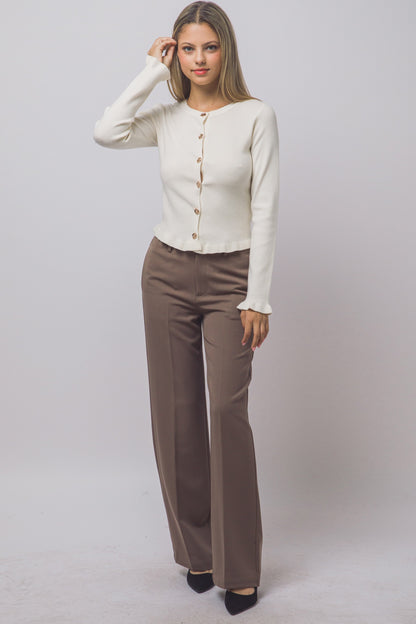 SWT 040 - Wave Trim Cardigan