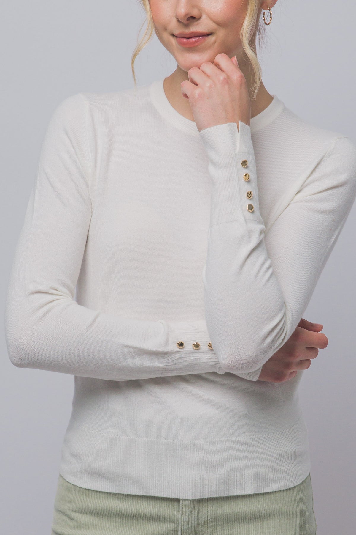 DT 2003 - Long-Sleeve Sweater Top