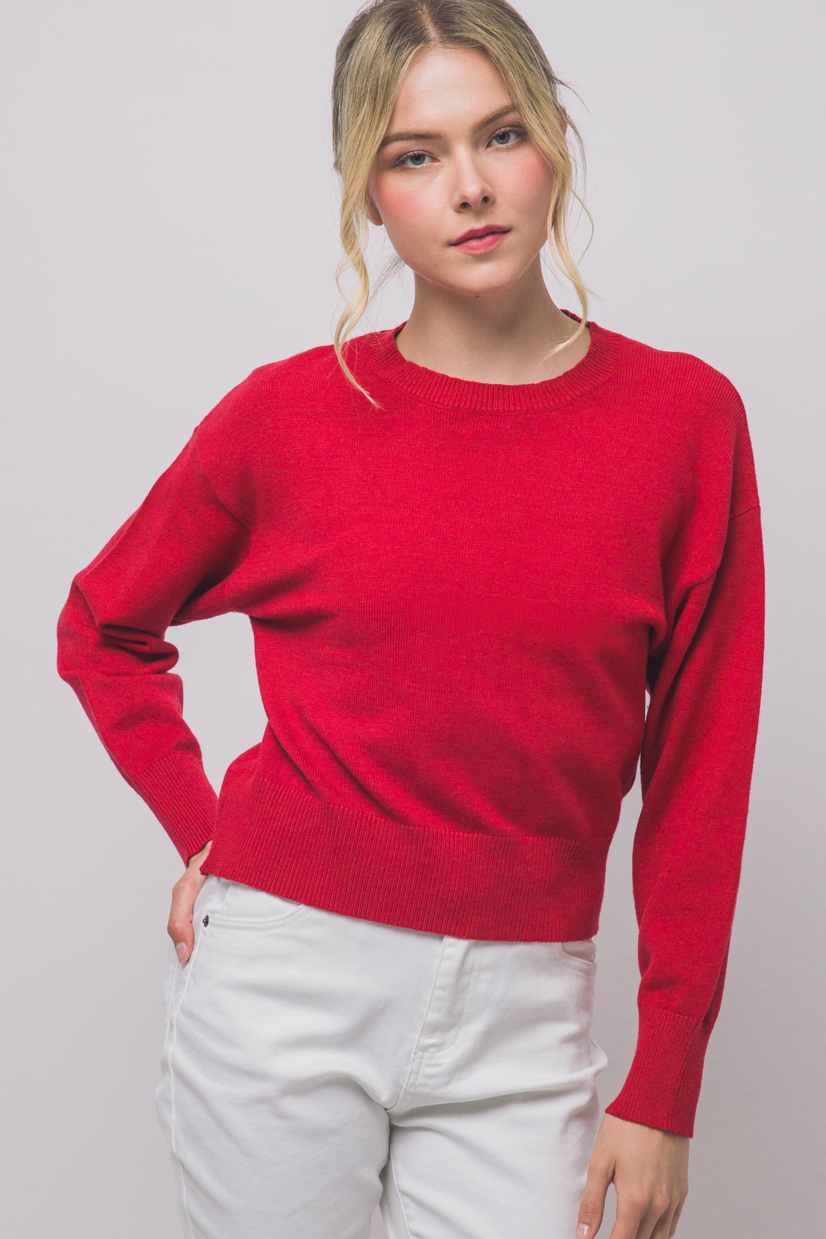 SWT 054 - Crewneck Sweater Top