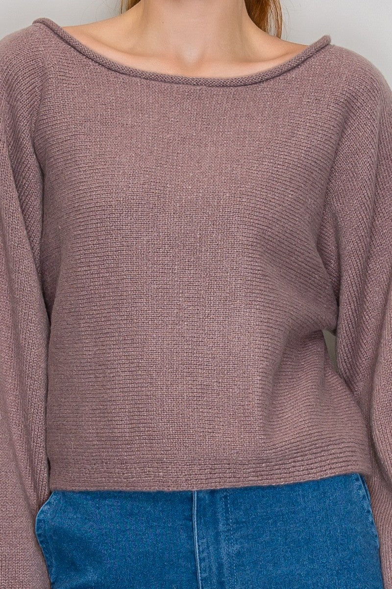 SWT 037 - Round Neck Pullover Sweater