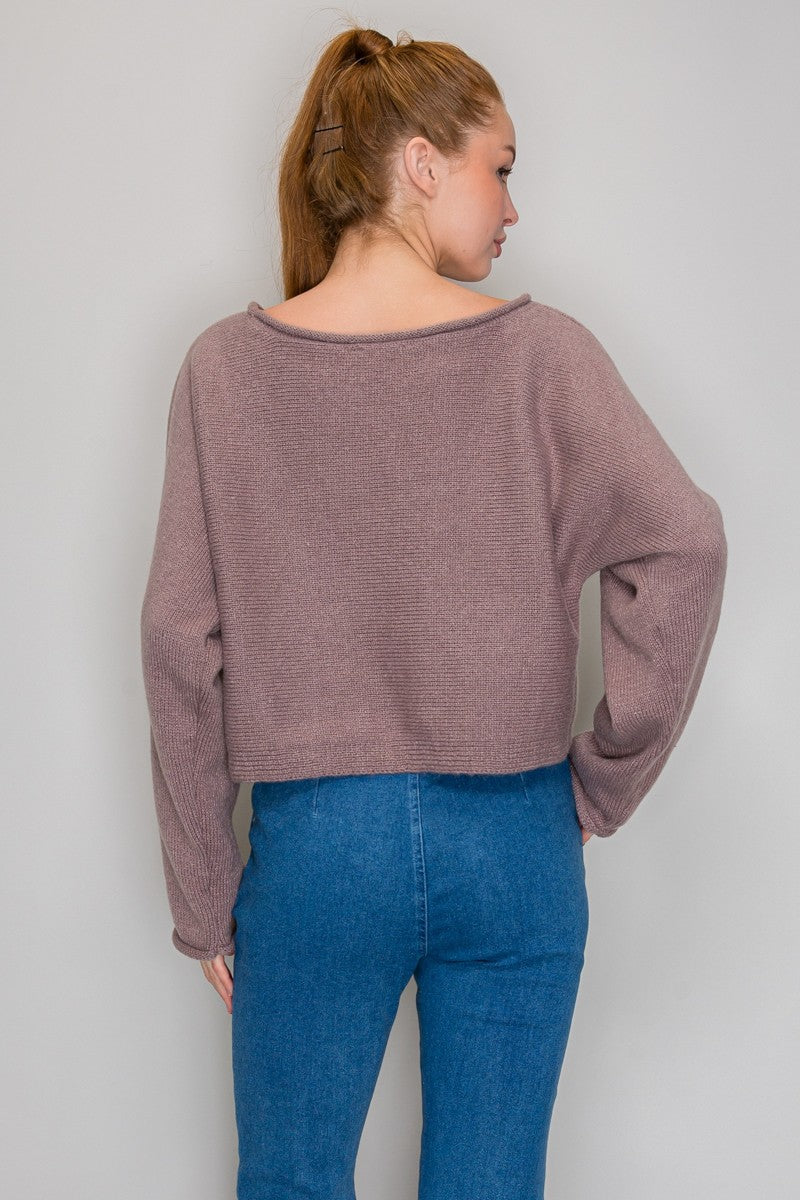 SWT 037 - Round Neck Pullover Sweater