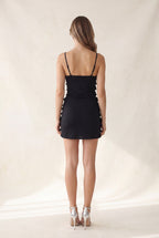 DD 1437 - Layered Flounce Ruffle Dress