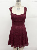 DD 1455 - Fit & Flare Sequin Mini Dress