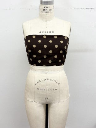 SET 106 - Polka Dot Strapless Tube Top