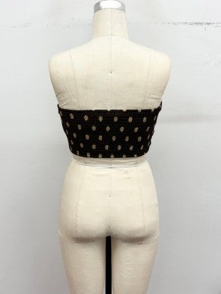 SET 106 - Polka Dot Strapless Tube Top