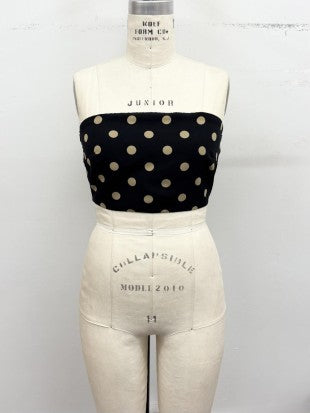 SET 106 - Polka Dot Strapless Tube Top