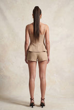 DT 1964 - Scoop Neck Peplum Top