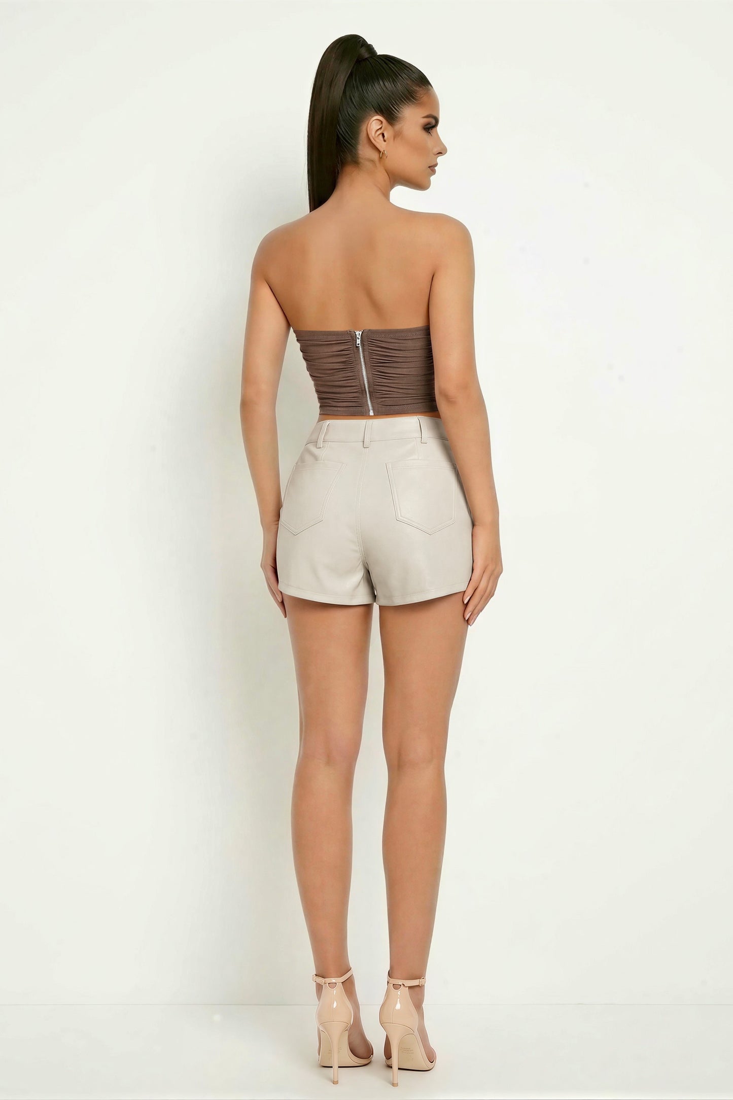 DT 1965 - Shirred Corset Tube Top