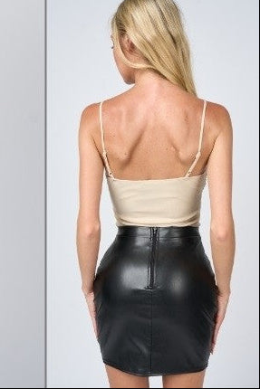 DT 1984 - Pearl Detail Mesh Bodysuit Top