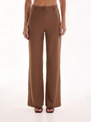 P 871 - High Waist Wide Leg Trousers